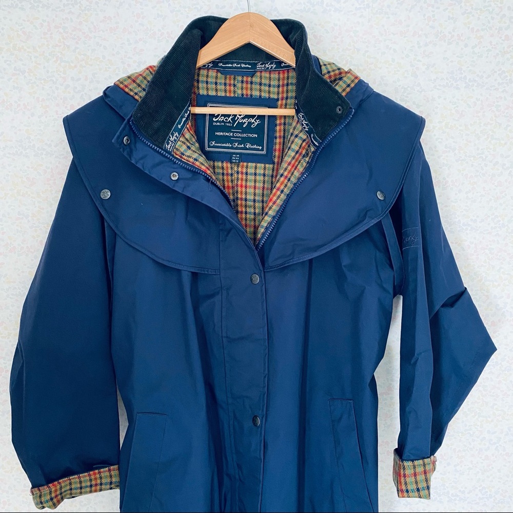Jack Murphy Donegal Waterproof Coat NWOT Size 12